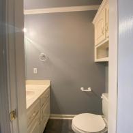 Half Bath (Located in hallway between kitchen and garage)